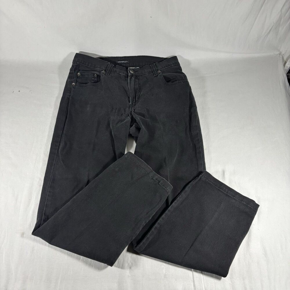 Jordache Black Stretch Jeans Womens 26 Inseam